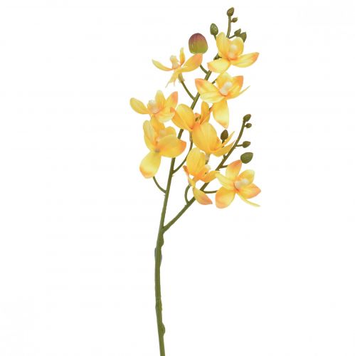 Prodotto Piccola orchidea Phalaenopsis artificiale gialla 30 cm