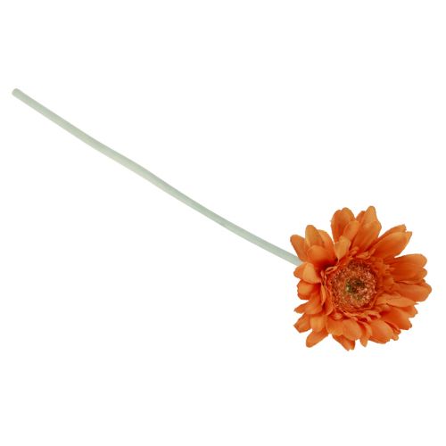 Floristik24 Fiori artificiali Gerbera Arancione 45cm