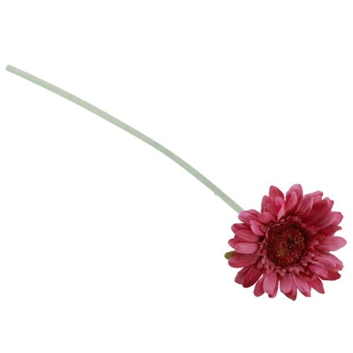 Floristik24 Fiori artificiali Gerbera Rosa 45cm