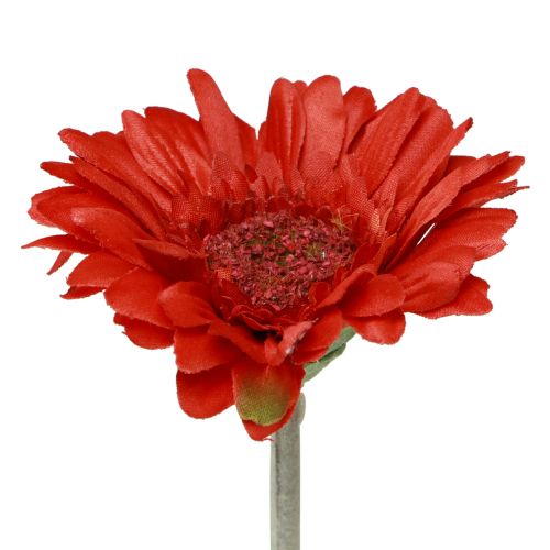 Floristik24 Fiori artificiali Gerbera Rossa 45cm