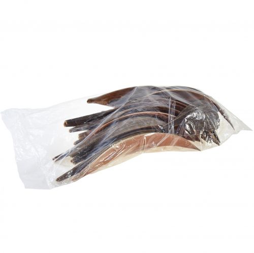 Prodotto Gusci di cocco, foglie di cocco essiccate naturali, 22 cm - 42 cm, 25 pezzi