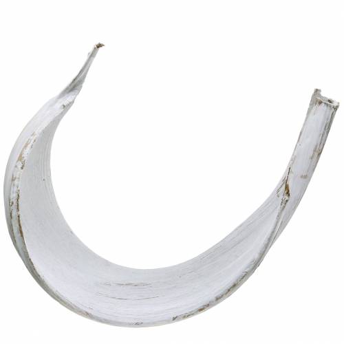 Prodotto Ciotola in cocco foglia di cocco sbiancata decorazione naturale 35cm