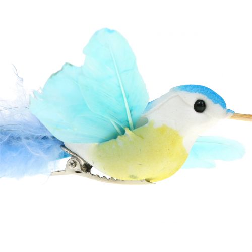 Floristik24 Assortimento Kolibri sulla clip 17cm 12 pezzi
