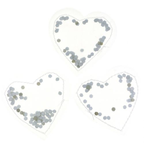 Prodotto Cuore di coriandoli 5cm 24pz