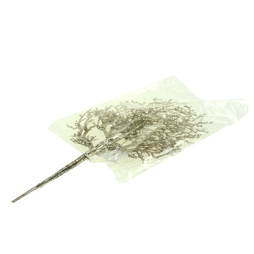 Prodotto Ramo di corallo con mica oro chiaro 3pz