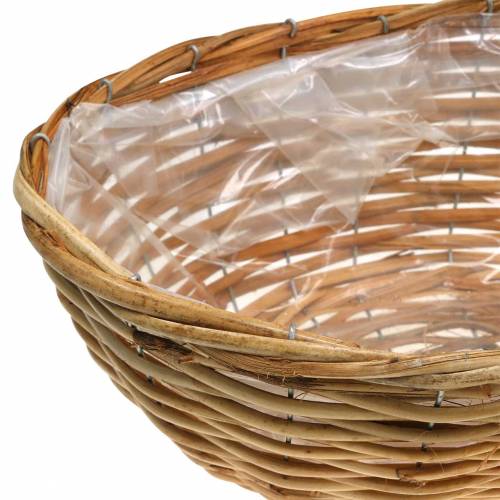 Floristik24 Basket cesto di fiori x3 ovale con tre dimensioni molto stabili