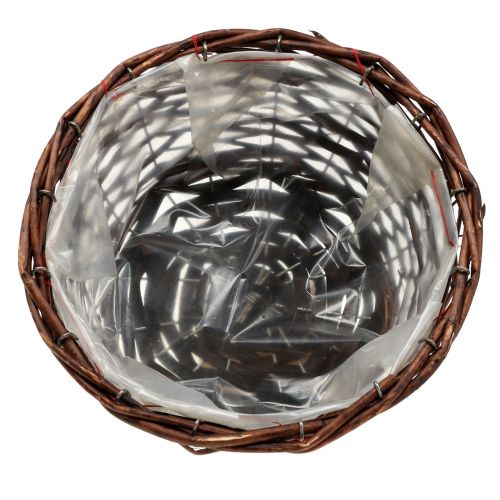 Floristik24 Cesto rotondo per piantare la natura Ø25cm