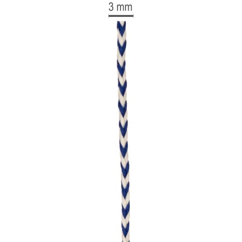 Nastro/cordoncino a righe per decorazioni regalo creative, spessore 3 mm, lunghezza 20 m. | Floristik24.it