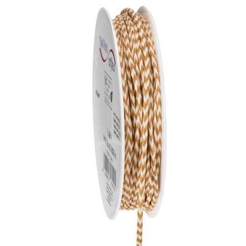 Nastro regalo, cordoncino bicolore, 3 mm, 20 m