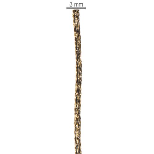 Cordoncino lucido per confezioni regalo e decorazioni, 3 mm, 20 m | Floristik24.it
