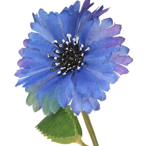 Floristik24 Fiordaliso fiori artificiali di prato in blu 55 cm 6 pezzi
