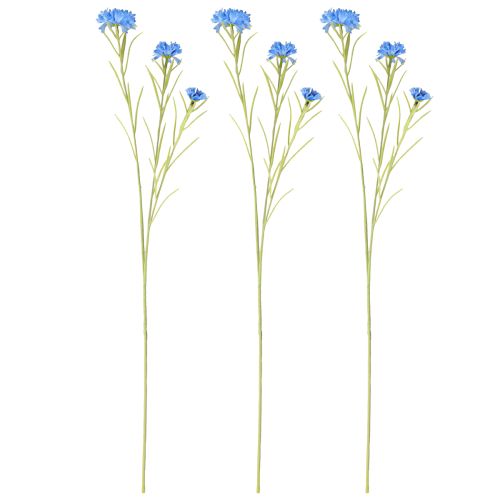 Prodotto Fiordalisi artificiali blu fiori artificiali estivi 85 cm 3 pezzi