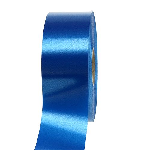 Floristik24 Nastro Arricciacapelli Blu 50mm 100m