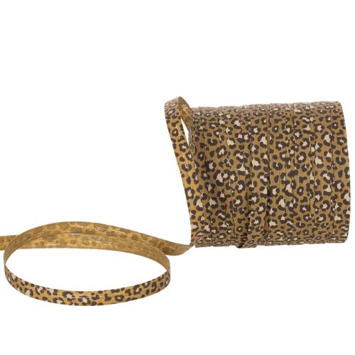 Nastro arricciato, stampa leopardata, nastro regalo per confezioni creative, 10 mm, 100 m acquistare | Floristik24.it