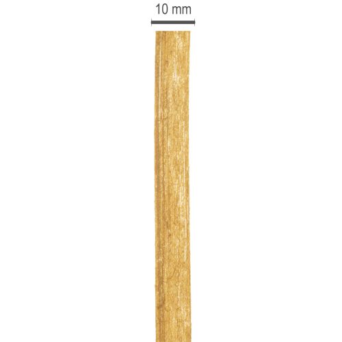 Nastro regalo marrone, nastro arricciato, materiali artigianali sostenibili, 10 mm x 100 cm | Floristik24.it