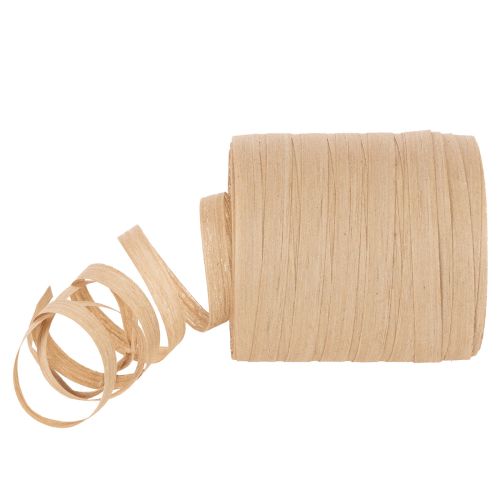 Nastro arricciacapelli in fibra naturale, ideale per regali, 10 mm, 100 m. acquistare | Floristik24.it