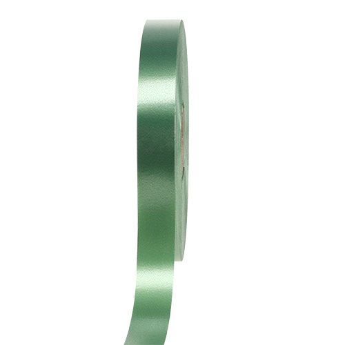 Floristik24 Nastro arricciacapelli verde oliva 19mm 100m