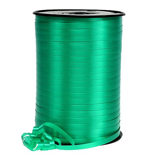 Floristik24 Nastro decorativo per arricciare nastro verde 5 mm 500 m