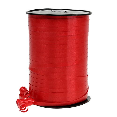 Floristik24 Nastro Arricciacapelli Rosso 5mm 500m