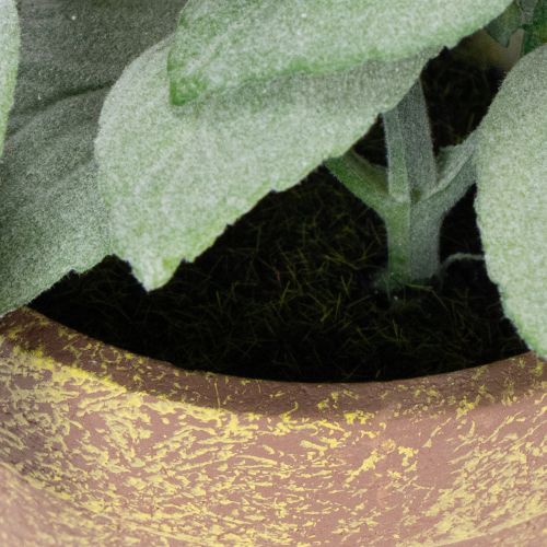 Prodotto Vaso per erbe aromatiche artificiali con erbe decorative per cucina, giardino, balcone o terrazza, 15 m³, 3 pezzi