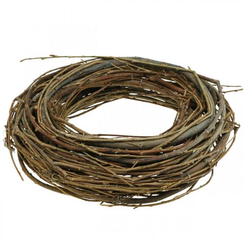 Prodotto Ghirlanda porta corona di salice corona di salice corona decorativa naturale Ø30cm