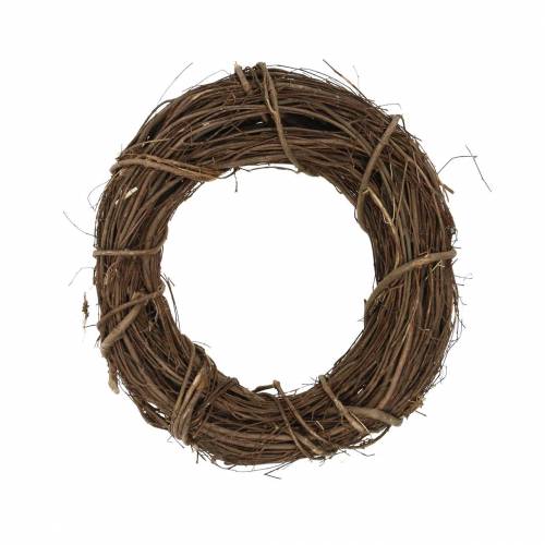 Ghirlanda decorativa willow Ø25cm ghirlanda naturale per porta o ghirlanda da muro