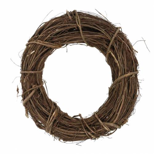 Ghirlanda decorativa salice Ø30cm ghirlanda naturale per porta o ghirlanda per finestra