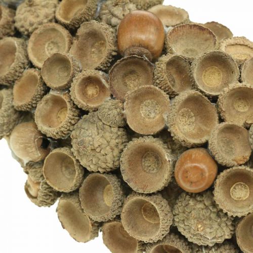 Prodotto Ghirlanda decorativa autunnale di ghiande ghirlanda naturale Ø30cm
