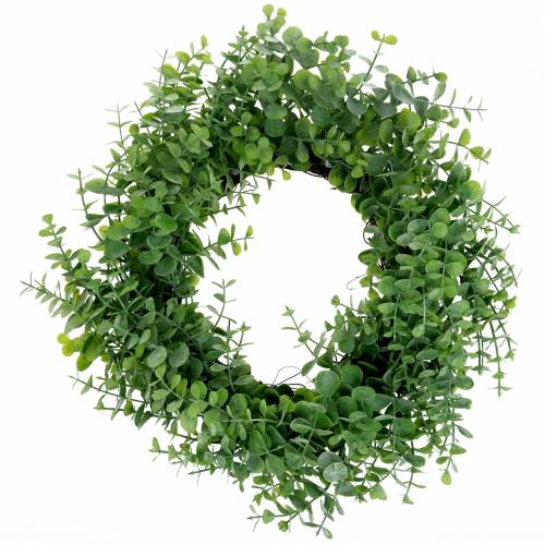 Ghirlanda verde eucalipto Ø36cm