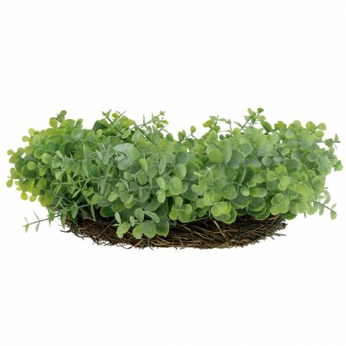 Prodotto Ghirlanda verde eucalipto Ø36cm