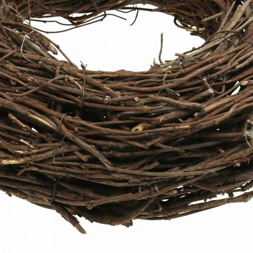 Floristik24 Corona di vite Ø45 cm corona naturale marrone per decorare