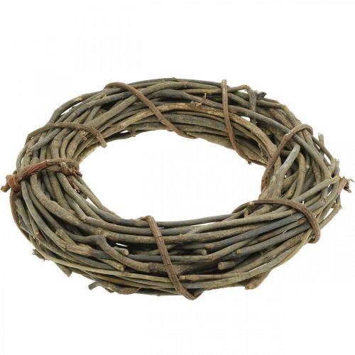 Floristik24 Ghirlanda decorativa fatta di rami naturali Ø40cm ghirlanda naturale