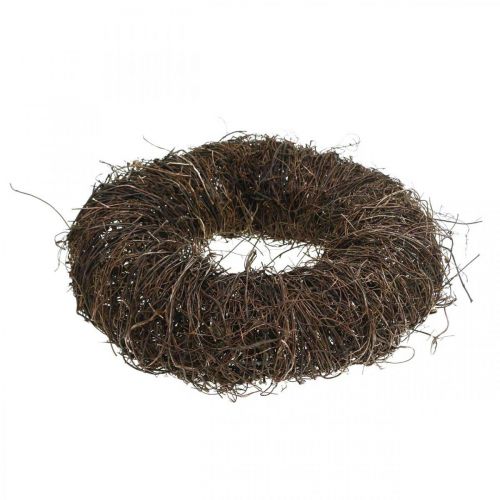 Prodotto Ghirlanda di vite marrone scuro Ghirlanda decorativa naturale fatta di viti Ø25cm
