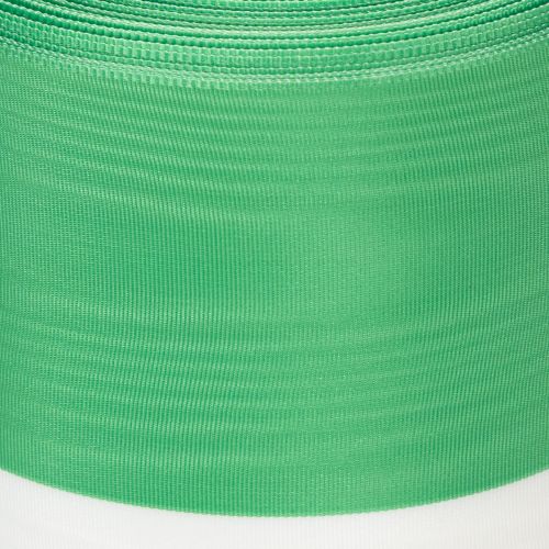 Nastro per ghirlanda moiré 125 mm x 25 m nei colori verde e bianco, nastro in taffetà, nastro nazionale, nastro decorativo | Floristik24.it