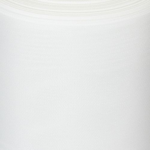 Prodotto Nastro bianco per ghirlande, 200 mm di larghezza, rotolo da 25 m, nastro da lutto, nastro a fiocco, nastro decorativo per fiori funebri e altre occasioni
