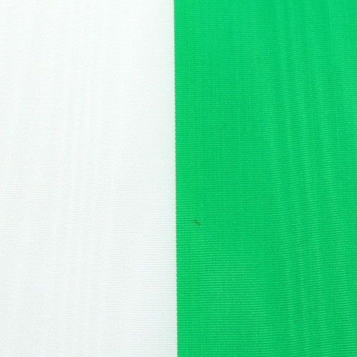 Prodotto Nastri ghirlanda Moiré verde-bianco 100mm 25m