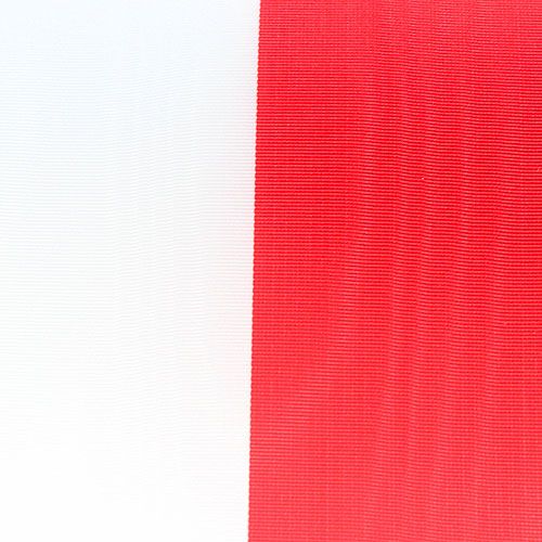 Prodotto Nastri ghirlanda moiré bianco-rosso 100 mm