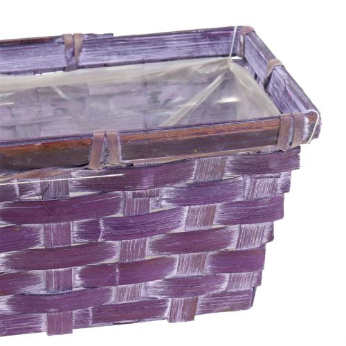 Prodotto Cestino per patatine quadrato viola/bianco/rosa 6 pz