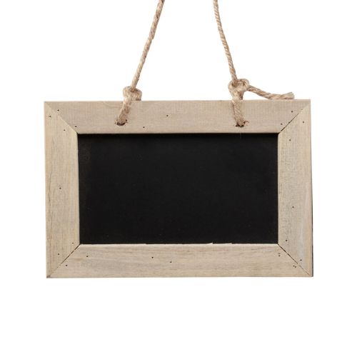 Floristik24 Lavagne da appendere tavola in legno naturale 15x10 cm 5pz