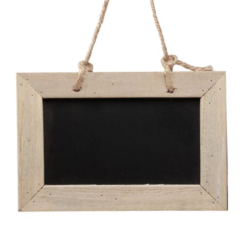 Floristik24 Lavagne da appendere tavola in legno naturale 20×15 cm 5pz