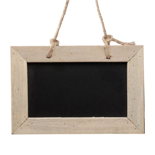 Prodotto Lavagne da appendere tavola in legno naturale 20×15 cm 5pz