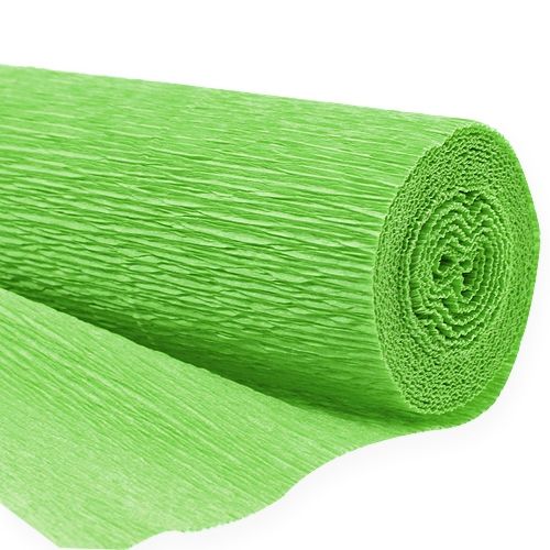 Prodotto Carta crespa fiorista verde chiaro 50x250cm