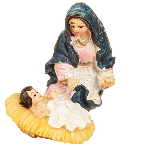 Prodotto Figure del presepe set 11 figure colorate dipinte a mano 3,5-9,5 cm