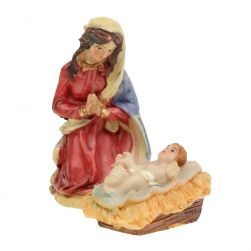 Prodotto Figure presepe dipinte a mano 2cm - 9cm 7pz