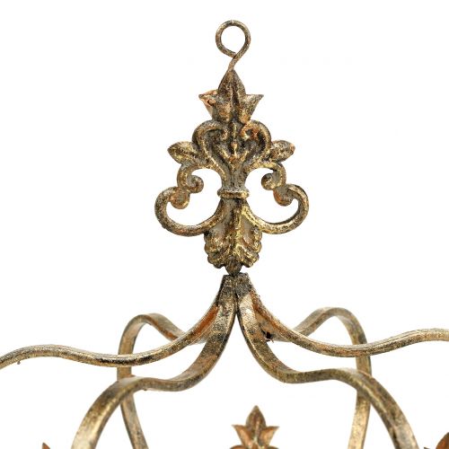 Floristik24 Corona oro antico Ø17,5cm H22,5cm