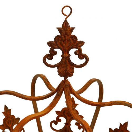 Floristik24 Corona ruggine Ø17,5cm H22,5cm