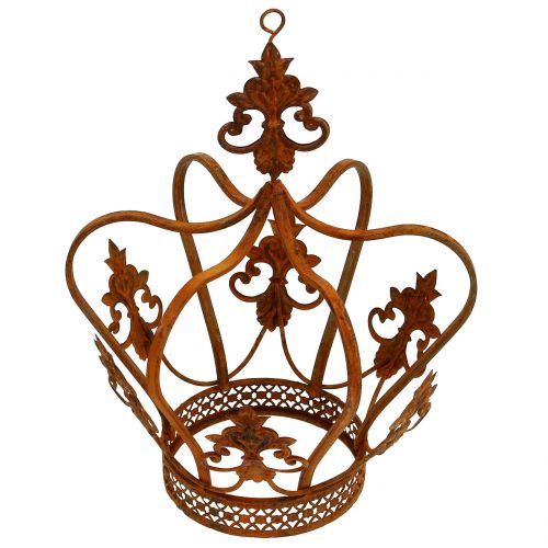 Floristik24 Corona ruggine Ø17,5cm H22,5cm
