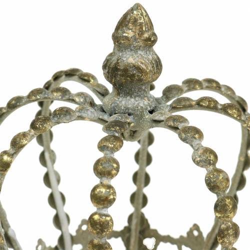 Floristik24 Corona oro antico Ø11cm H13cm