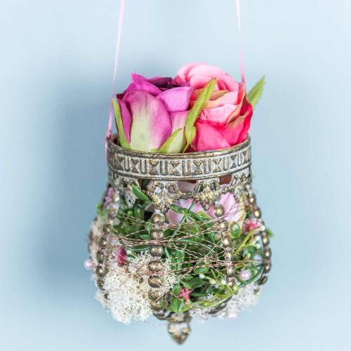 Floristik24 Corona oro antico Ø11cm H13cm