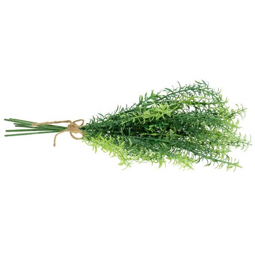 Floristik24 Timo in un mazzetto verde artificiale 42 cm 6 pezzi
